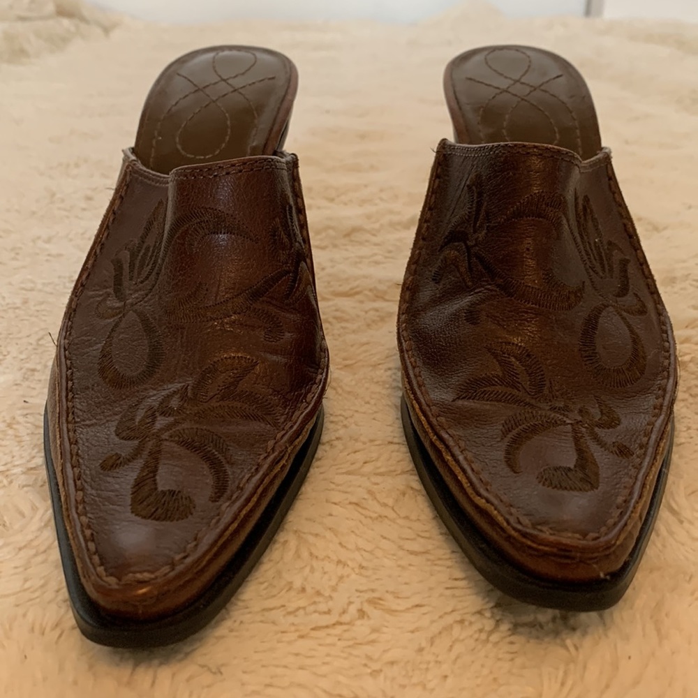 Nine West Western Boot Mule - Picture 5 of 10